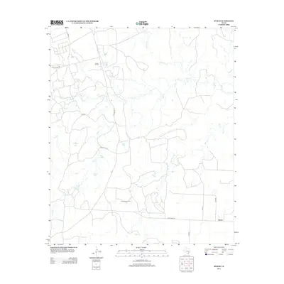 2012 Map of Hyman, 2012 Print