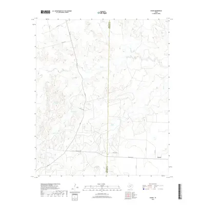 2019 Map of Hyman, 2019 Print