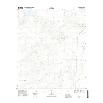 2016 Map of Hyman NE, 2016 Print