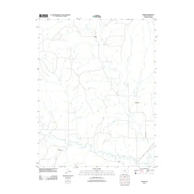 2012 Map of Hymer, 2012 Print