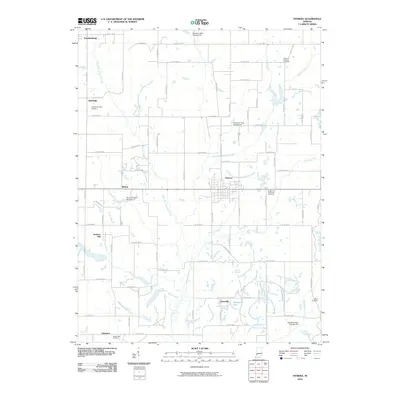 2010 Map of Hymera, 2010 Print