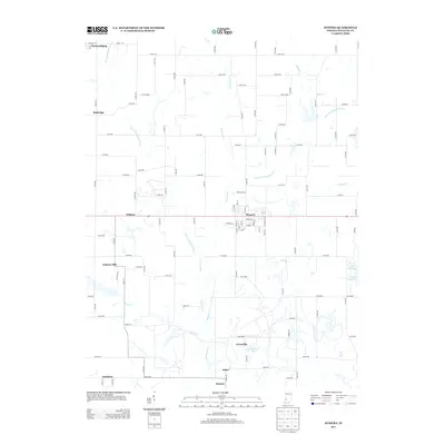 2013 Map of Hymera, 2013 Print
