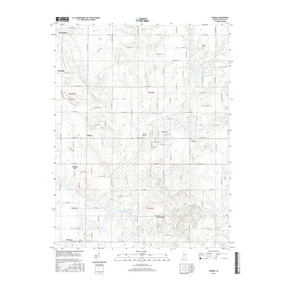 2016 Map of Hymera, 2016 Print