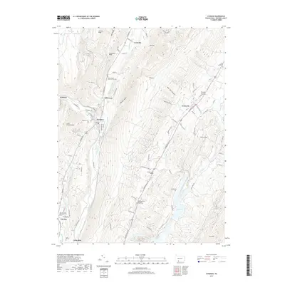 2019 Map of Hyndman, 2019 Print