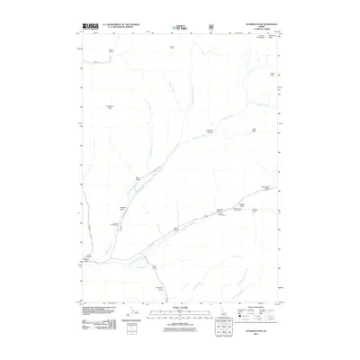 2011 Map of Hyndman Peak, 2011 Print