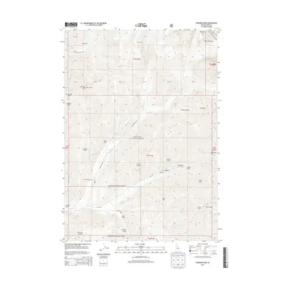 2013 Map of Hyndman Peak, 2013 Print