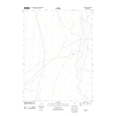 2012 Map of I L Ranch, 2012 Print