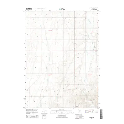 2014 Map of I L Ranch, 2014 Print