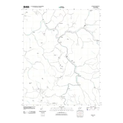 2011 Map of Iaeger, 2011 Print