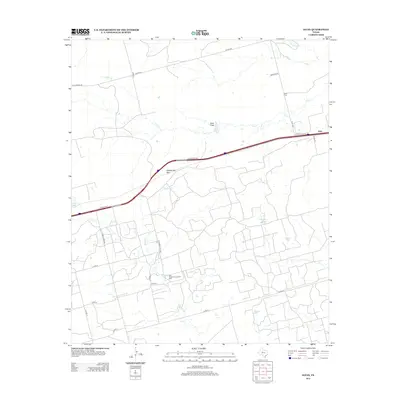 2012 Map of Iatan, 2012 Print