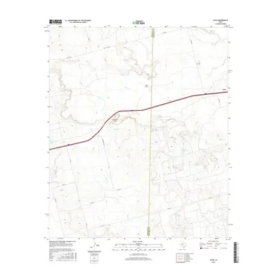2016 Map of Iatan, 2016 Print