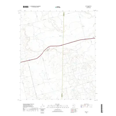 2019 Map of Iatan, 2019 Print