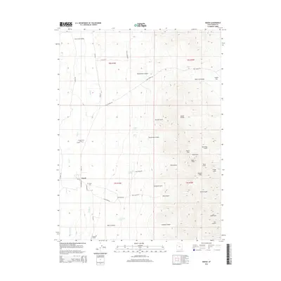 2014 Map of Ibapah, 2014 Print