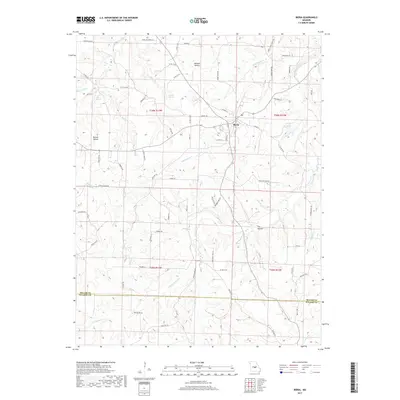 2017 Map of Iberia, 2017 Print