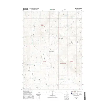 2013 Map of Ibex Peak, 2013 Print