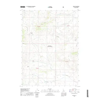 2020 Map of Ibex Peak, 2020 Print