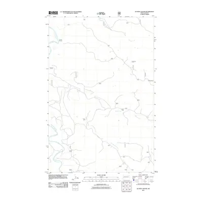 2011 Map of Ice Box Canyon, 2011 Print