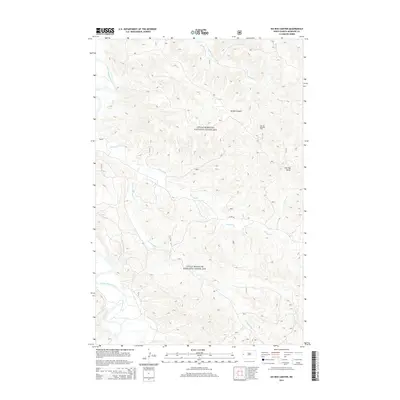 2014 Map of Ice Box Canyon, 2014 Print