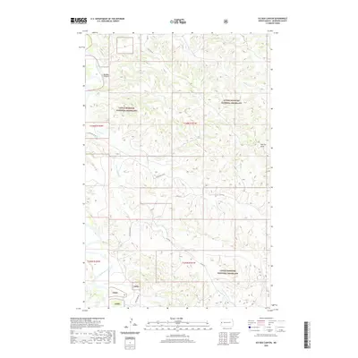 2020 Map of Ice Box Canyon, 2020 Print