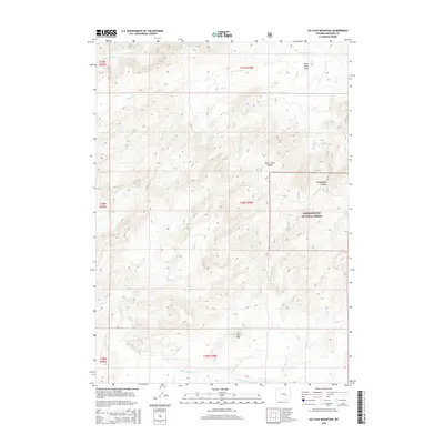 2015 Map of Ice Cave Mountain, 2015 Print