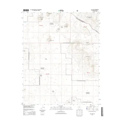 2013 Map of Ice Caves, 2013 Print