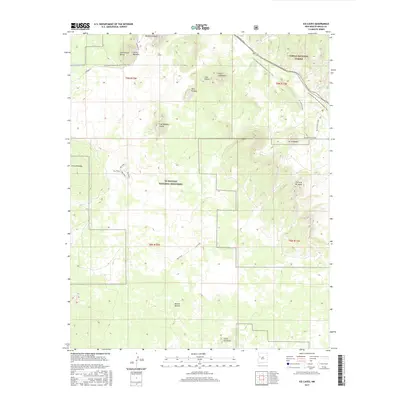2017 Map of Ice Caves, 2017 Print