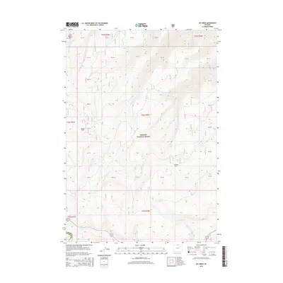 2015 Map of Ice Creek, 2015 Print