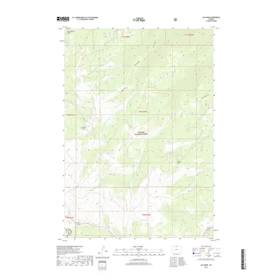 2017 Map of Ice Creek, 2017 Print