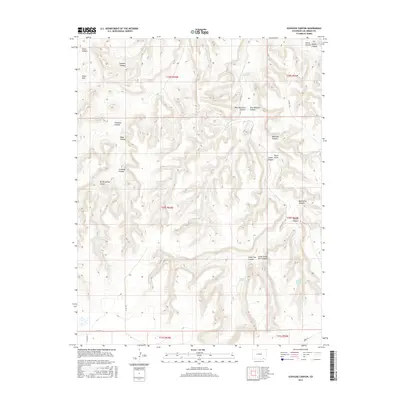 2016 Map of Icehouse Canyon, 2016 Print