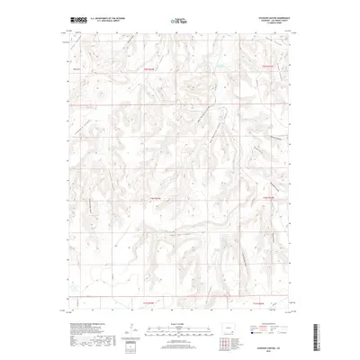2019 Map of Icehouse Canyon, 2019 Print
