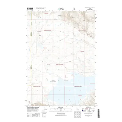 2013 Map of Icehouse Creek, 2013 Print