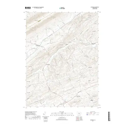 2019 Map of Ickesburg, 2019 Print
