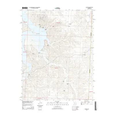 2014 Map of Iconium, 2014 Print