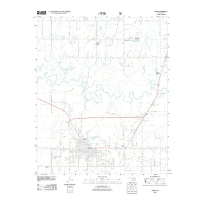 2010 Map of Idabel, 2010 Print