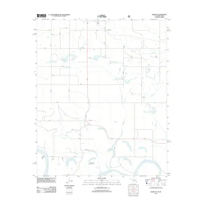 2012 Map of Idabel SE, 2012 Print