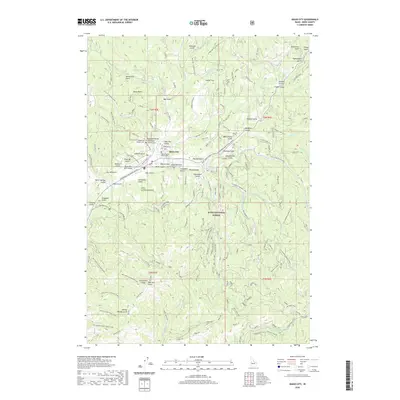 2020 Map of Idaho City, 2020 Print
