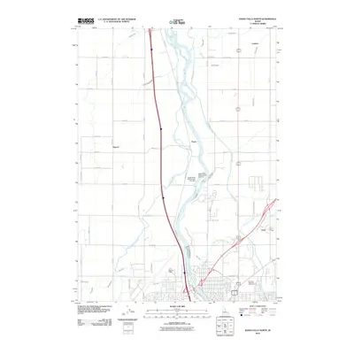 2010 Map of Idaho Falls North, 2010 Print