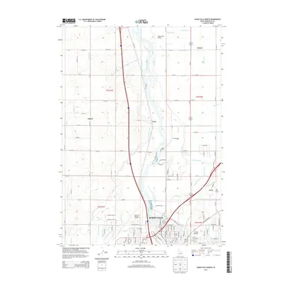 2013 Map of Idaho Falls North, 2013 Print