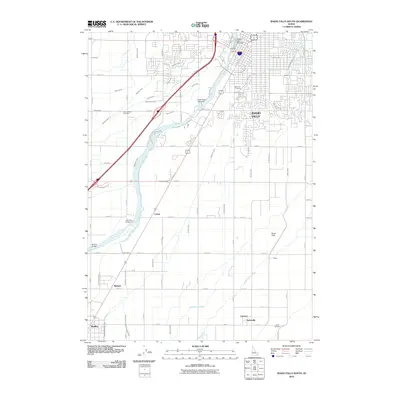 2010 Map of Idaho Falls South, 2010 Print