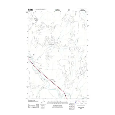 2011 Map of Idaho Gulch, 2011 Print
