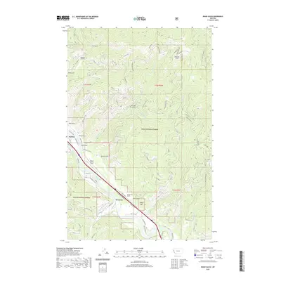 2020 Map of Idaho Gulch, 2020 Print