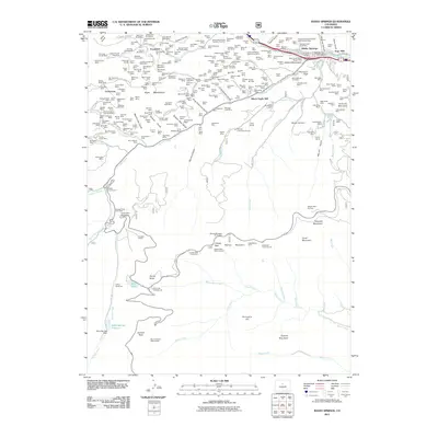 2011 Map of Idaho Springs, 2011 Print
