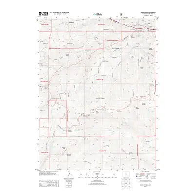 2013 Map of Idaho Springs, 2013 Print