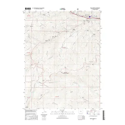 2016 Map of Idaho Springs, 2016 Print