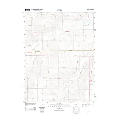 2013 Map of Idalia SE, 2013 Print