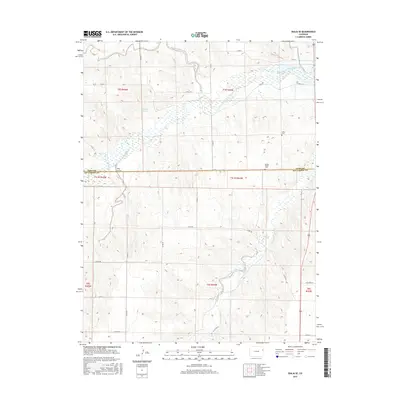 2016 Map of Idalia SE, 2016 Print