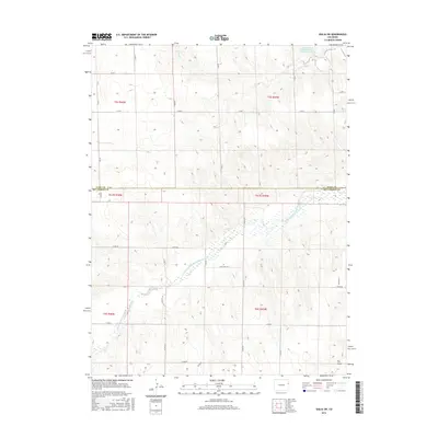2016 Map of Idalia SW, 2016 Print