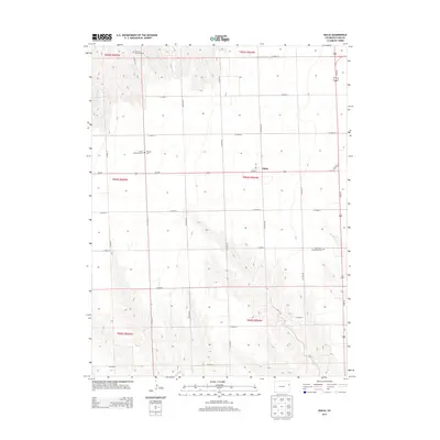 2013 Map of Idalia, 2013 Print