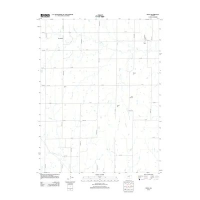 2012 Map of Idana, 2012 Print