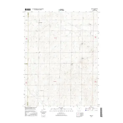 2015 Map of Idana, 2015 Print